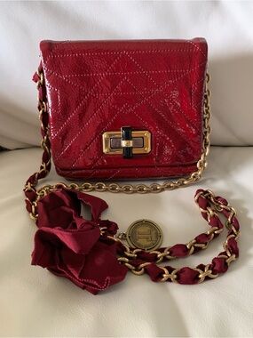 100% Authentic Lanvin Happy Mini Pop Quilted Handbag